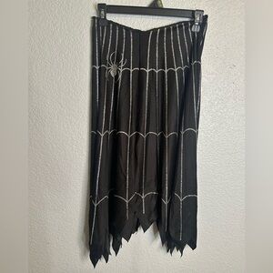 Spirit Black and Silver Spider Skirt